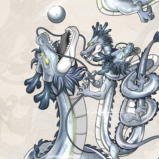 收藏系列《空山基-招财进宝》 潮流艺术版画 限量300版 52.5*72.5cm 商品图4