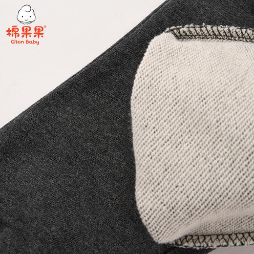商场同款棉果果春秋季男童大毛圈拼接针织长裤M312200221449 商品图5