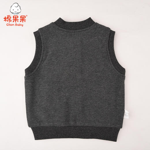 商场同款棉果果春秋季男童挂里大毛圈针织马夹M312171221439 商品图1