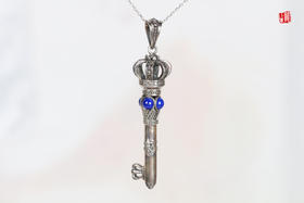 【钥匙】原矿青金石吊坠