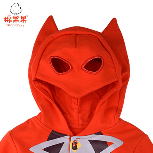 商场同款棉果果春秋季男童小毛圈超人连帽卫衣M312182221437 商品图1