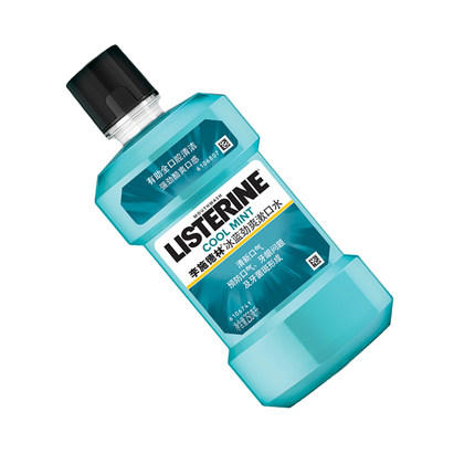 强生李施德林漱口水   （冰蓝劲爽）250ml 商品图1