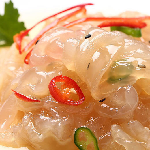 澳天海蜇头，深海捕捞，营养丰富，16袋组合，传统方法与现代技术结合，保留海蜇鲜脆口感，内含调料包，口感与营养皆为上乘M 商品图2