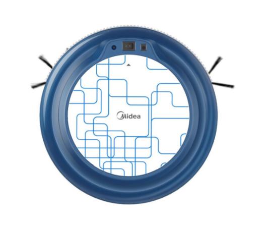 美的 Midea 扫地机器人 R1TCN扫地机 除尘净化机 扫吸二合一 低噪工作扫地机器人 商品图1