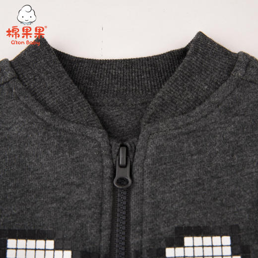 商场同款棉果果春秋季男童挂里大毛圈针织马夹M312171221439 商品图2