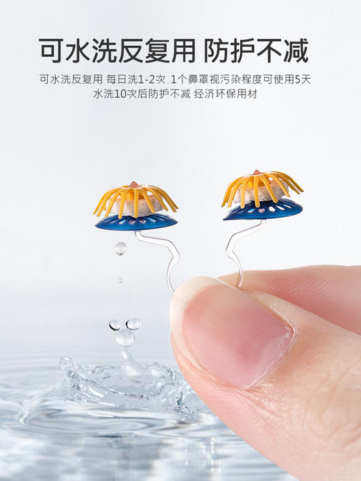 日本 Pit 隐形式鼻塞 防灰粉尘雾霾过滤鼻塞 (810080) 商品图3