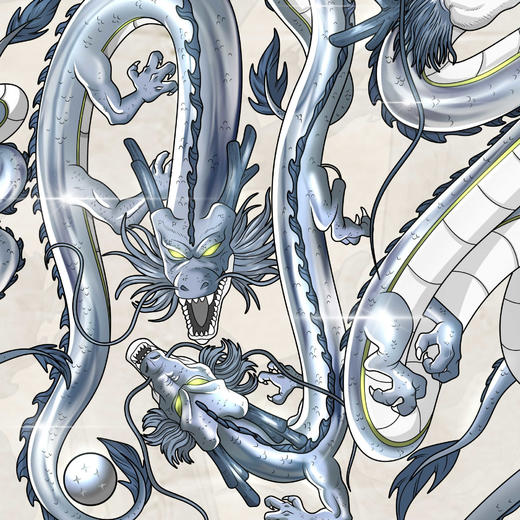 收藏系列《空山基-招财进宝》 潮流艺术版画 限量300版 52.5*72.5cm 商品图3