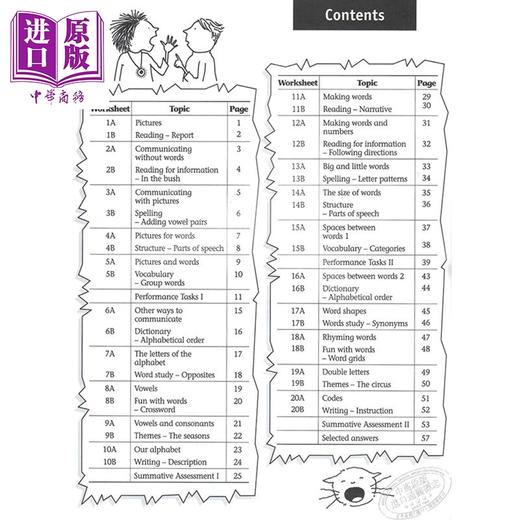 【中商原版】【新加坡英语教材】Targeting English Vocabulary Book 1 目标英语词汇书1 含答案 小学英语词汇学习 7-12岁 商品图1