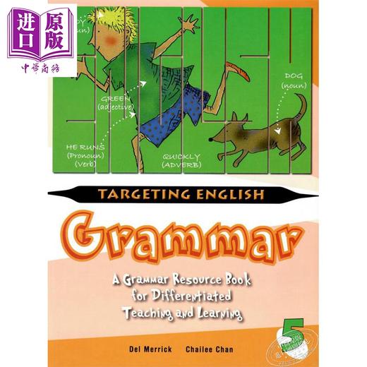 【中商原版】【新加坡英语教材】Targeting English Grammar Book 5 目标英语语法书5 含答案 小学英语语法技能 7-12岁 商品图0
