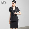 IWY/黑色西装套装女薄款时尚高端职业装气质面试售楼部工作服CS560 商品缩略图0