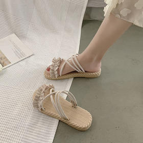 平底两穿凉拖鞋ins潮夏季罗马学生女鞋