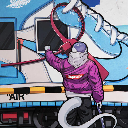 收藏系列《灌篮高手-镰仓高校前》 潮流艺术版画 限量300版 52.5*72.5cm 商品图4