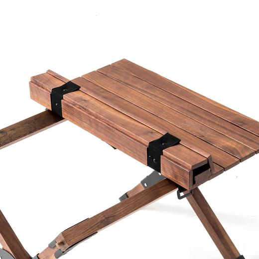 什良商店 黑胡桃蛋卷桌XS款 商品图3