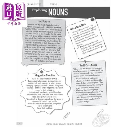 【中商原版】【新加坡英语教材】Targeting English Grammar Book 5 目标英语语法书5 含答案 小学英语语法技能 7-12岁 商品图2