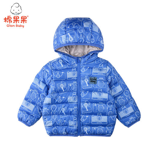 商场同款棉果果春秋季男童轻薄羽绒服M312102921445 商品图0