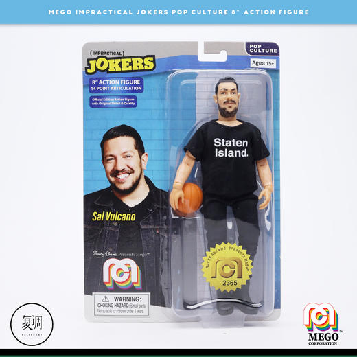 现货 Mego 好友互整 Impractical Jokers 挂卡 8英寸 潮玩 商品图5