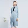 EITIE爱特爱女装春夏长袖修身中长款纯色连衣裙6507245 商品缩略图4
