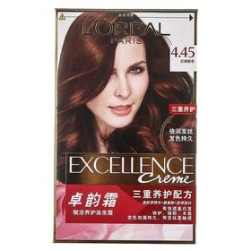 欧莱雅卓韵霜赋活养护染发霜 4.45号 172ml/盒