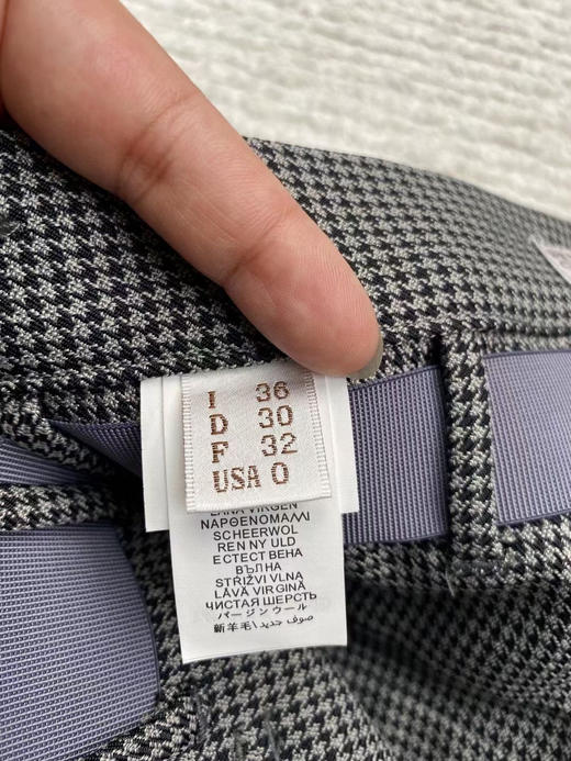 千鸟格女裤 自己备注号码 商品图6