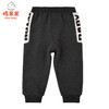 商场同款棉果果春秋季男童大毛圈拼接针织长裤M312200221449 商品缩略图0