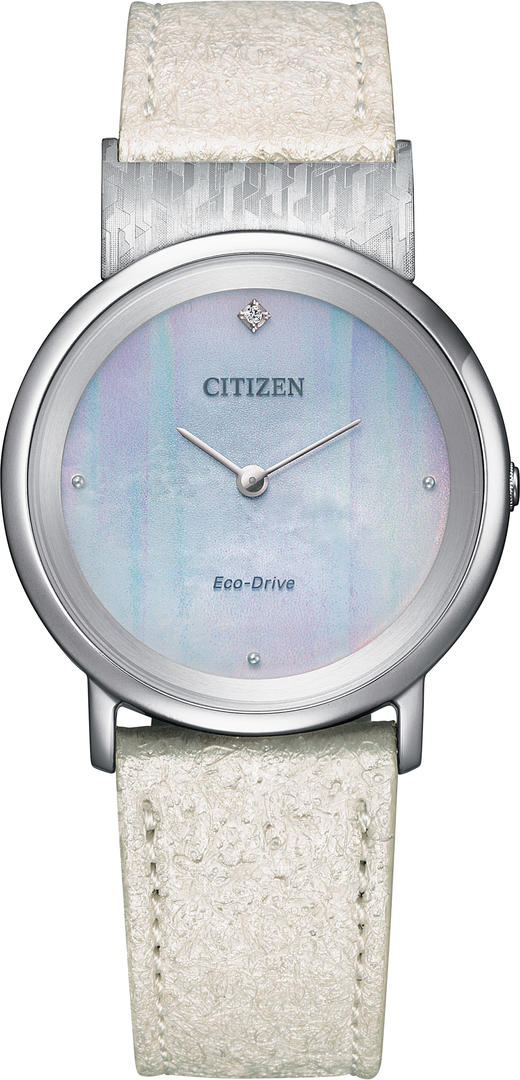 西铁城日本官方正品花语风吟系列舒博钛光动能女士手表EG7091-14A 商品图1