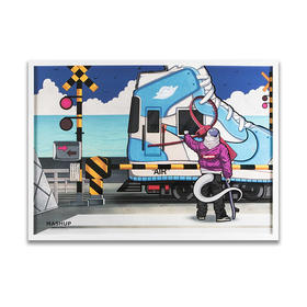 收藏系列《灌篮高手-镰仓高校前》 潮流艺术版画 限量300版 52.5*72.5cm