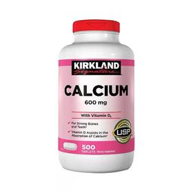 Kirkland柯克兰 D3维生素D3钙片 成人中老年补钙 500粒 #美国直邮