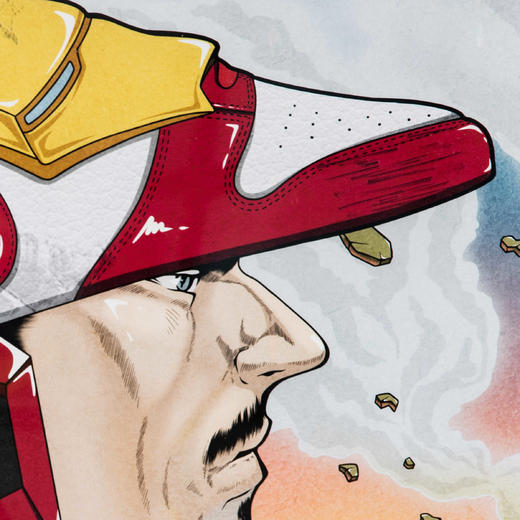 收藏系列《钢铁侠》 潮流艺术版画 限量999版 52.5*72.5cm 商品图4