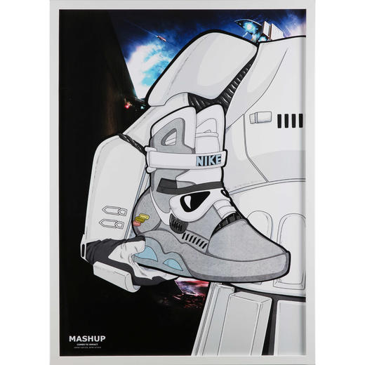 收藏系列《星球大战×Air Mag》 潮流艺术版画 限量300版  52.5*72.5cm 商品图2