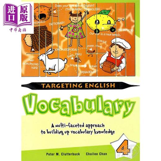【中商原版】【新加坡英语教材】Targeting English Vocabulary Book 4 目标英语词汇书4 含答案 小学英语词汇学习 7-12岁 商品图0