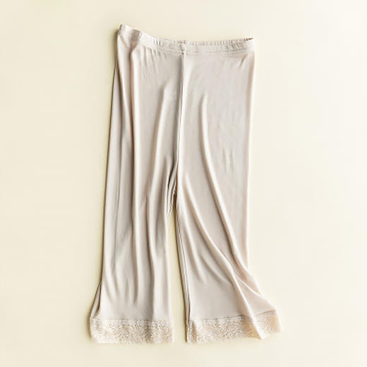 雀说  真丝混纺五分家居打底裤SY015 商品图4