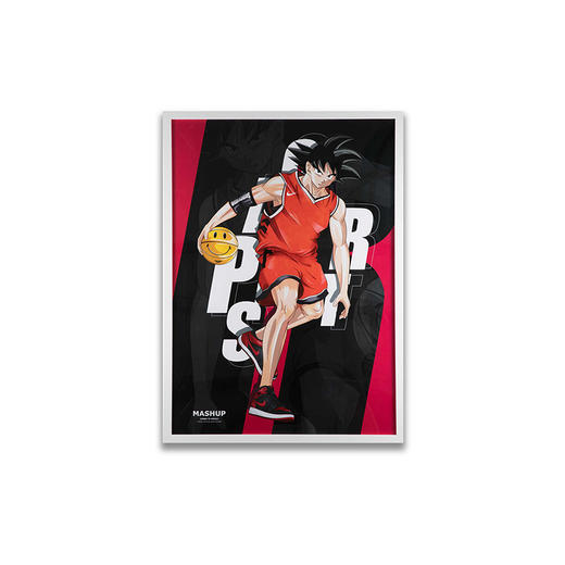 收藏系列《灌篮高手-悟空》 潮流艺术版画 限量300版 52.5*72.5cm 商品图0