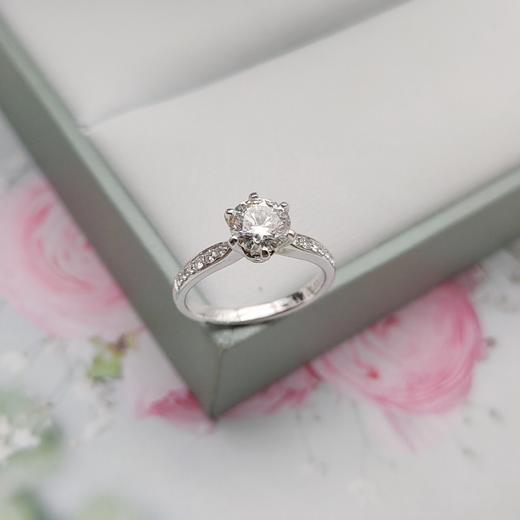 18k钻石戒指（0.8ct）圈口：9# 商品图0