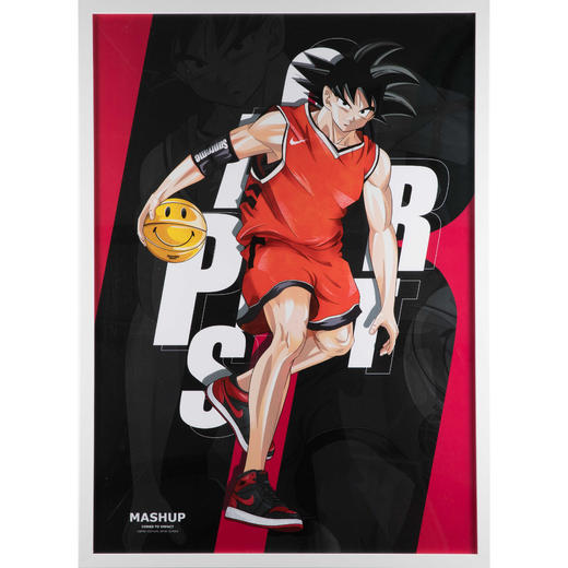 收藏系列《灌篮高手-悟空》 潮流艺术版画 限量300版 52.5*72.5cm 商品图2