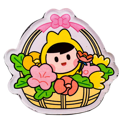 夏日系列小团亚克力冰箱贴 商品图5