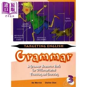 【中商原版】【新加坡英语教材】Targeting English Grammar Book 3 目标英语语法书3 含答案 小学英语语法技能 7-12岁