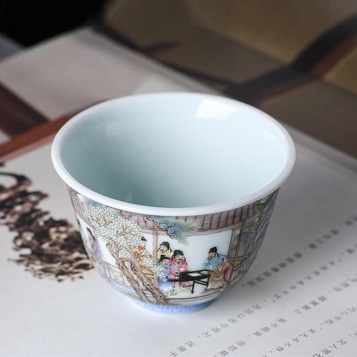 粉彩茶宴杯 商品图2