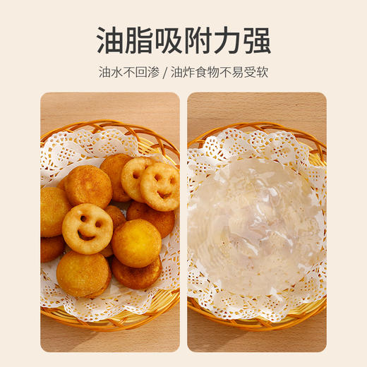 FaSoLa 油炸吸油纸食物专用 厨房烤肉纸家用烧烤烘焙油炸垫纸烤盘 商品图4
