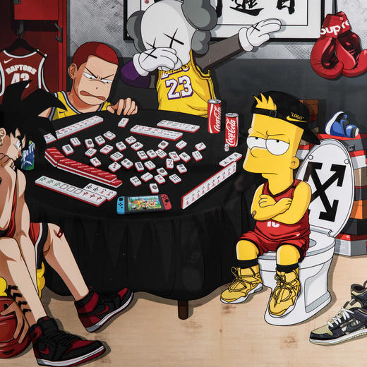 收藏系列《日进斗金》 潮流艺术版画 限量999版 52.5*72.5cm 商品图3