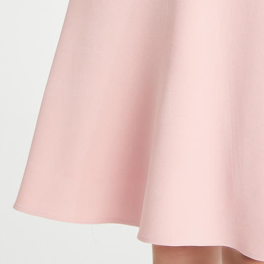 QF89B斯尔丽瑟俪2021年春季新品肩部假两件连衣裙 商品图4