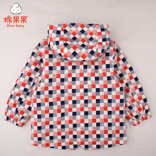 商场同款棉果果春秋季男童水洗棉夹棉风衣外套M312101721466 商品图2