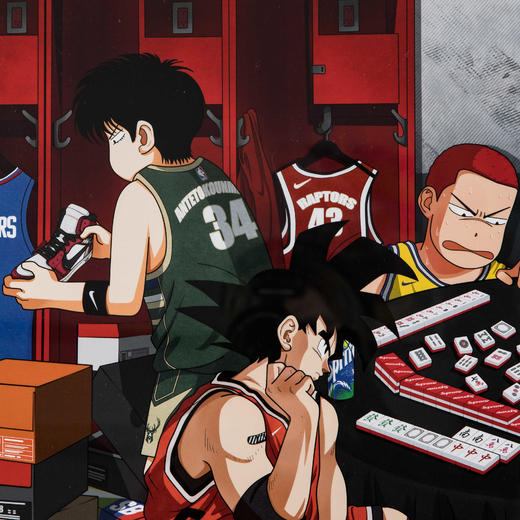 收藏系列《日进斗金》 潮流艺术版画 限量999版 52.5*72.5cm 商品图4