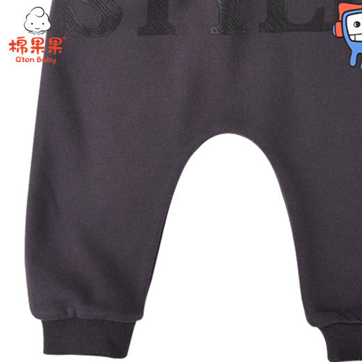 商场同款棉果果春秋季男童大毛圈pp裤M312205421450 商品图3