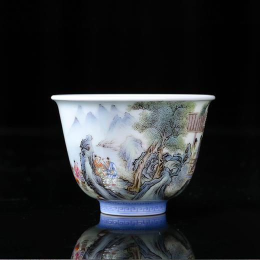 粉彩茶宴杯 商品图1