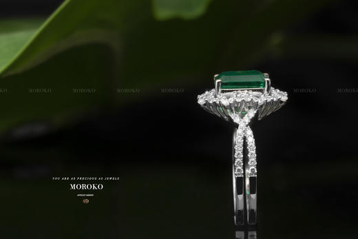 Lyre 七弦·祖母绿 | 戒指 商品图6