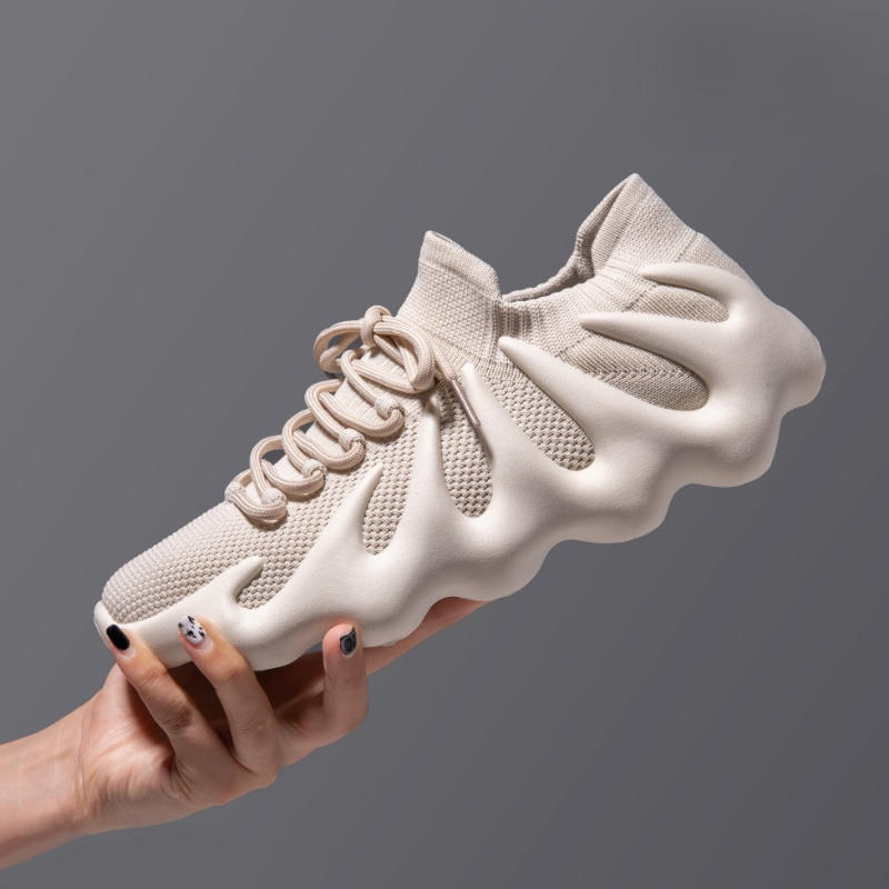 【轻便高弹不闷脚】安第斯飞织火山饺子休闲鞋 上下班通勤,跑步运动