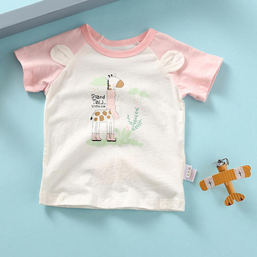 【特价】龙之涵儿童全棉短袖短裤背心 商品图1