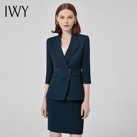 IWY/总裁西装套裙女高端商务职业装气质女神范修身显瘦正装通勤工作服C10388+S10345