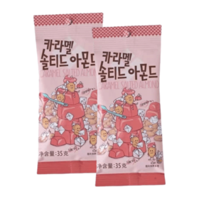 [묶음] 탐스팜 카라멜솔티드아몬드35g*2