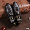 Blake内缝工艺意大利小张幅鹿皮深棕色流苏乐福鞋 商品缩略图0